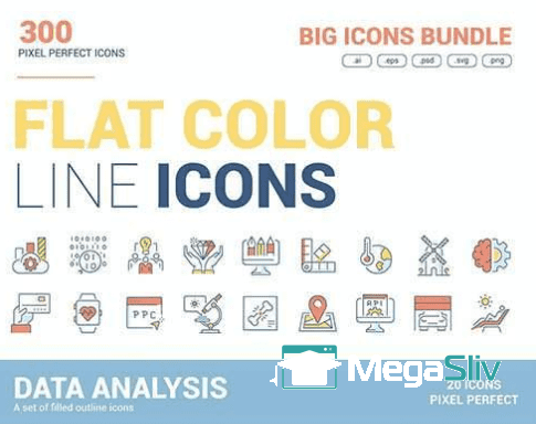  alt="Изображение [Graphicriver] Big collection of Flat line color icons (2020) в посте 157" title="Картинка [Graphicriver] Big collection of Flat line color icons (2020) в посте 157" 